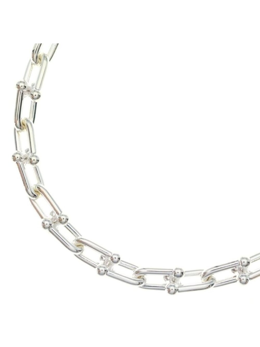Tiffany & Co HardWear Small Link Necklace Silver